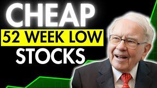 5 Cheap Dividend King Stocks Near 52 Week Lows To Buy!