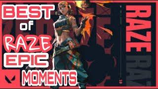 Best of Raze Epic moments | Blast pack, paint shells, showstopper kills |Raze tricks