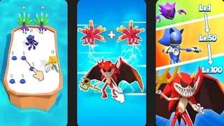 merge super monster fight max level gameplay video part1