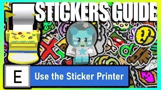 BEE SWARM SIMULATOR STICKERS GUIDE | ALL STICKER LOCATIONS 2024