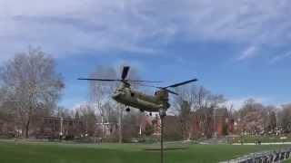 Chinook Landing at Millersville University 2015