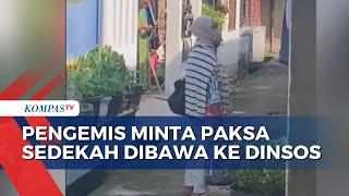 Sempat Viral, Pengemis Minta Paksa Sedekah Dibawa ke Dinsos Kota Bogor