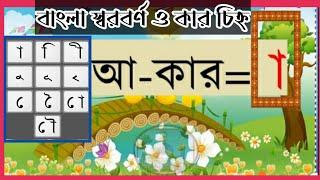 #কার চিহ্ন #স্বরবর্ণ #আ কার#ই কার#kar chinho # Kids education #Bagchi Educare