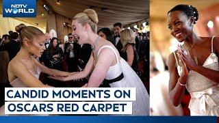 Oscars 2025 | Watch Celebrities' Candid Moments From Oscars 2025 Red Carpet