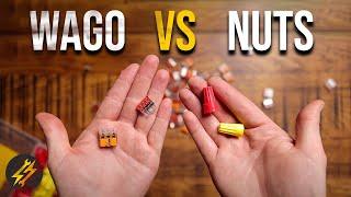 WAGO vs Wire Nuts! Which is the ULTIMATE electrical cable connector?