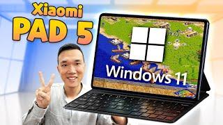 Máy tính bảng Windows 11 giá 5 triệu: Màn hình 2K 120Hz quá ngon!