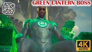 GREEN LANTERN BOSS FIGHT GAMEPLAY - Suicide Squad: Kill the Justice League