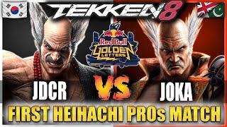 Tekken 8 HEIHACHI FIRST PROs Match - JDCR vs JoKa - Red Bull Golden Letters 2024