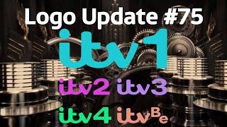 Logo Update #75 - ITV1, ITV2, ITV3, ITV4 & ITVBe