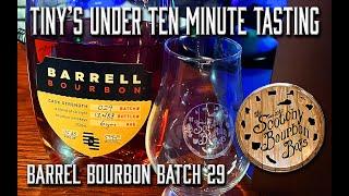 Tiny's Under 10 Minute Tasting Barrel Bourbon