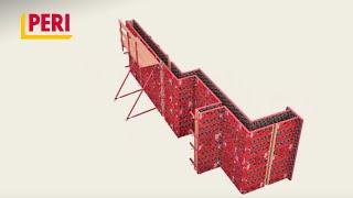 FORMWORK | PERI HANDSET Alpha Lightweight Panel Wall Formwork System (EN)