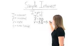 Virtual Nerd: What is the Formula for finding Simple Interest?