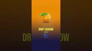 Design Like a Pro  How to Use the Drop Shadow Effect in Photoshop?  #photoshopedit #photoediting