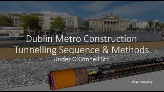 Metro Tunnel Construction Sequence