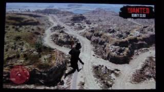 Red Dead Redemption - Floating 100ft In The Air Glitch (720p)