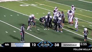 RICHLAND ROYALS 12u vs KENNEDALE 12u | FIRST ROUND PLAYOFFS