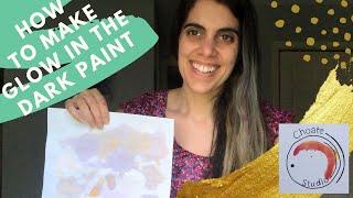 How to Make Glow in the Dark Paint | Art with Ms. Choate: Day 44| #stayhome & create #withme