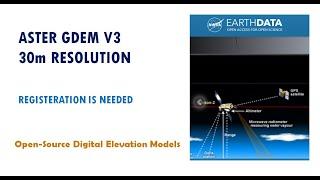 How to Download ASTER GDEM V3 | 30m Resolution | Free | Digital Elevation Models