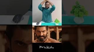 Bahubali 2 Rana amazing stunt real Bull VFX || Mr Sai Krishna