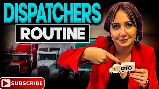 Dispatchers daily routine #dispatcher #dispatchtrainingcenter #dispatchtrucks #flatbedloads #cdl