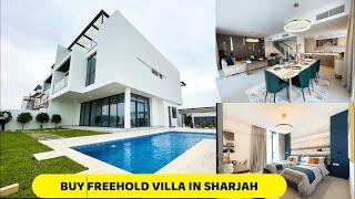 Buy 5 Bedrooms Luxury Freehold Villa | Ajmal Makan City - Sharjah