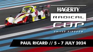 Hagerty Radical Cup UK 2024 Round 4 : Paul Ricard // RACE 1