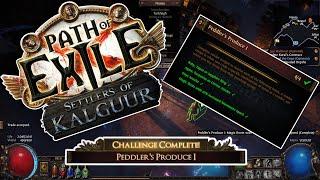 Peddlers Produce 1 Challenge - Path of Exile Settlers of Kalguur EP05 - POE 3.25 #pathofexile