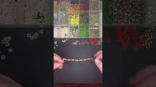 Make a clay bead bracelet with me #beadedbracelet #beadlove #claybeads #claybeadbracelets #beading