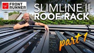 Frontrunner Slimline II roof rack installation on our Mercedes V Class! - PART 1