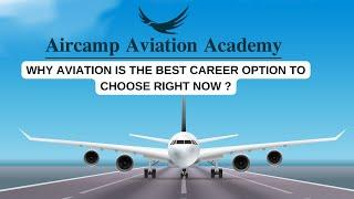 Why Aviation is the best career option to choose right now?