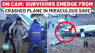 Kazakhstan Plane Crash: Stunning Video Shows Survivors Emerging As Nearly 30 Saved; Cause Revealed?