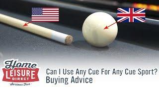Can I Use Any Cue For Any Cue Sport? - Pool Buying Advice