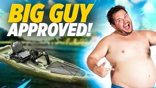 7 Fishing Kayaks for Big Guys - SUPER STABLE!