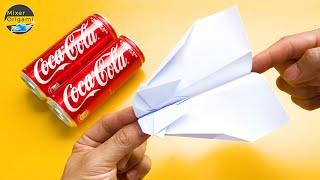 How To Make Boomerang Plane - DIY Paper Aeroplane With Mixer Origami