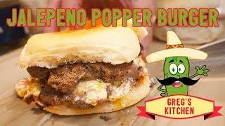 HowTo Make a Jalapeño Popper Burger - Greg's Kitchen