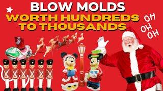 Vintage To Modern BLOW MOLDS Worth HUNDREDS to THOUSANDS of Dollars