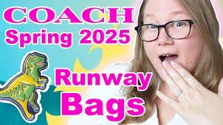 COACH Spring 2025 Runway Bags || What Will Make It to Retail? || Autumn Beckman