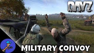 Sneaking Past Death Scavenging a Military Convoy in DayZ