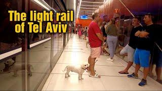 The light rail in Tel Aviv opened today: virtual walk and first ride