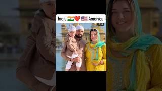 Indian ️ American couple #indianamerican #indiaamerica #indiaamericarelation #america #american