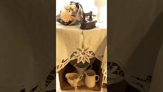 Vintage Pearls and Lace | Create a lovely vintage vignette with Grandma's heirlooms! #short #vintage