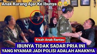 Momen Haru Pertemuan Anak Dan Ibunya Kasih Kejutan ibu Anaknya Nyamar Jadi Polisi Gegara Judi Online