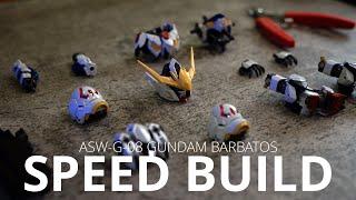 MGSD BARBATOS | Speed Build | ASMR Unbox & Build