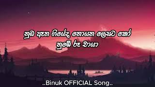 Ru chaya..Binuk Official Song..New Playlist..