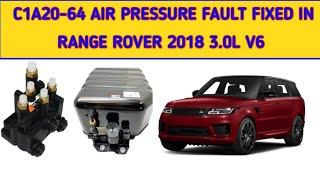 C1A20-64 pressure increase too slow fixed in 3.0L V6 SC range rover sport FIXED