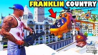 Franklin New Country Under Attack By Los Santos Army GTA 5 | SHINCHAN and CHOP