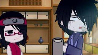 If Sarada ask Sasuke who's he first kiss? || Original || Gacha Neon 