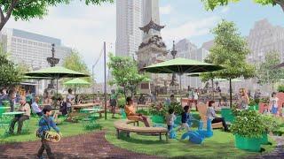 Indianapolis leaders announce temporary closure of Monument Circle, Georgia Street redevelopment