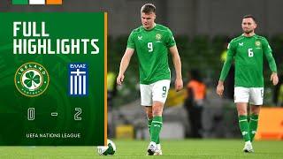 HIGHLIGHTS | Ireland 0-2 Greece | UEFA Nations League