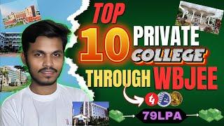 TOP 10 PRIVATE ENGINEERING COLLEGES IN KOLKATA WEST BENGAL I TOP  COLLEGE IN KOLKATA #wbjee_college